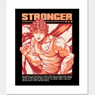 Stonger Baki Artwork Posters and Art